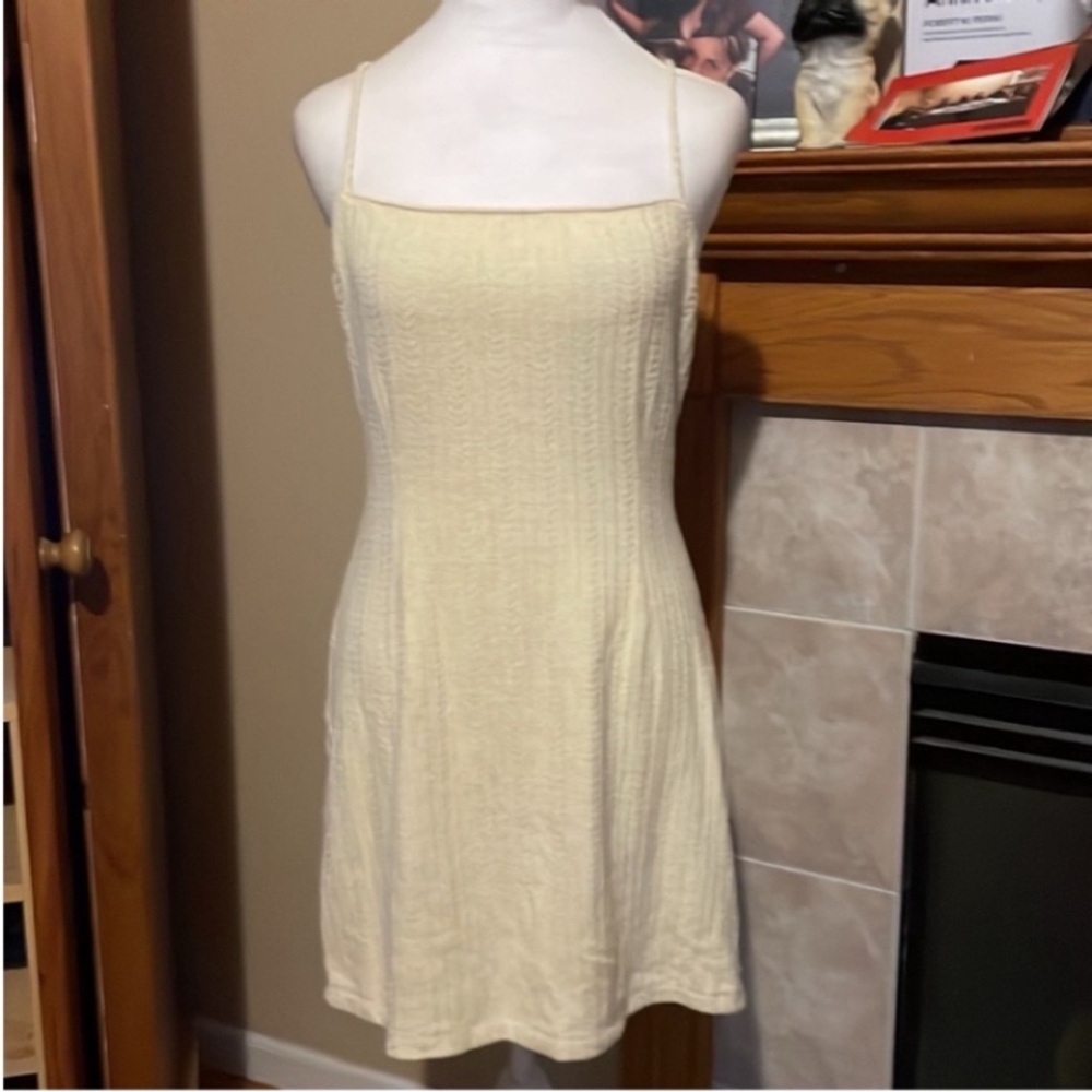 SAYLOR X REVOLVE Tirzah square neckline Elegant Cream Dress (ONLY DRESS) - Picture 2 of 5